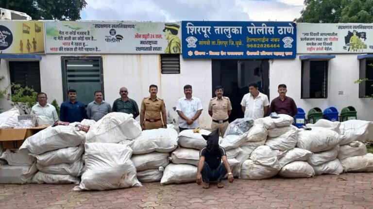 शिरपूर तालुक्यात FDA ची धडक कारवाई; 11.32 लाखांचा गुटख्यासह 87 हजारांची मका पावडरही ताब्यात